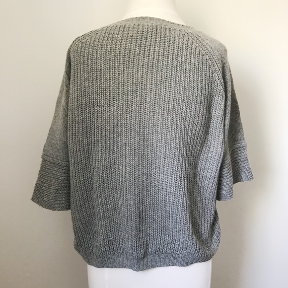 3/$25 Mexx Short Sleeve Wool Knit Cropped Sweater - Picture 5 of 5